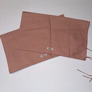 Set of Two MIU MIU Dust Bags